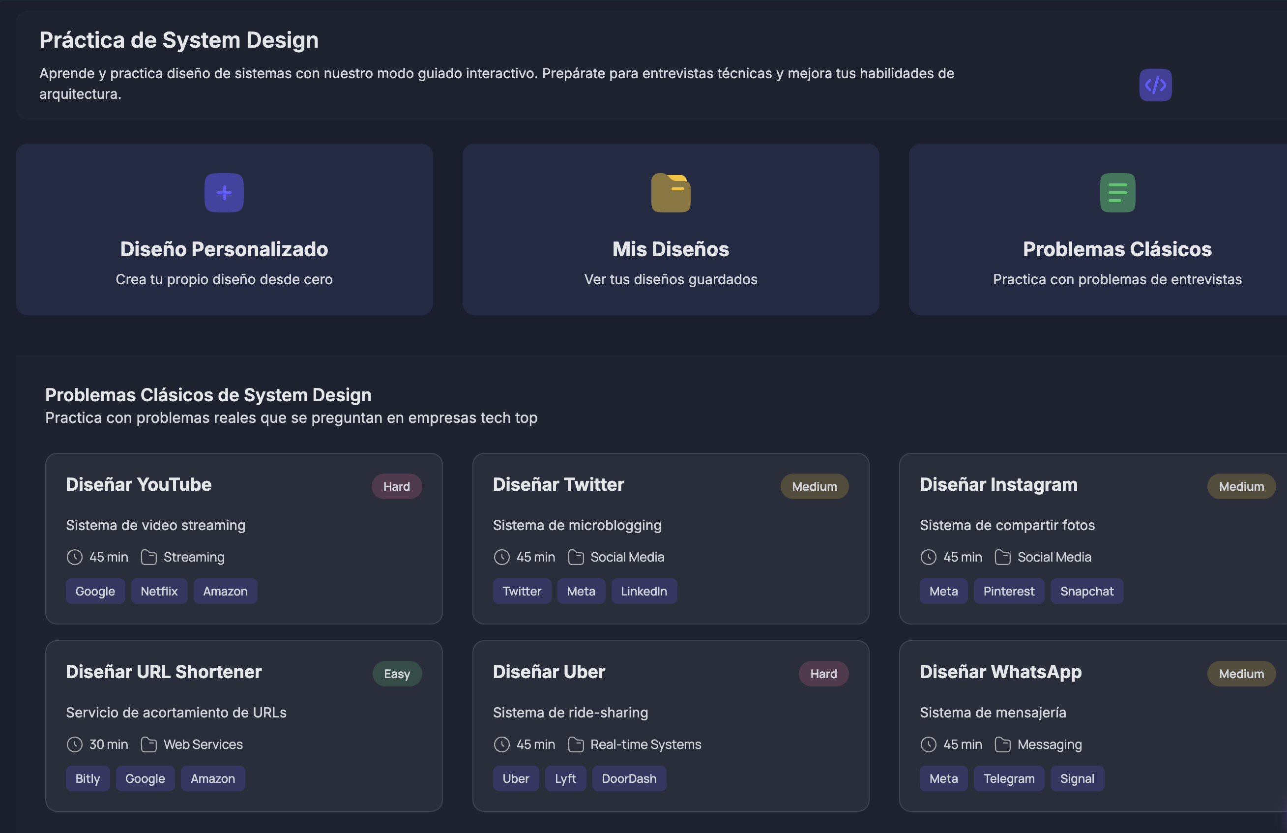 System Design Studio